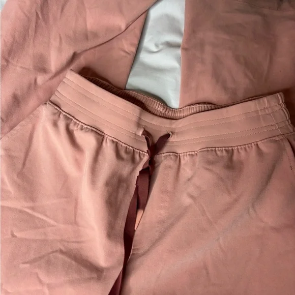 Figs Pink Sand Cordova Flare Scrub Pants - Picture 7 of 9